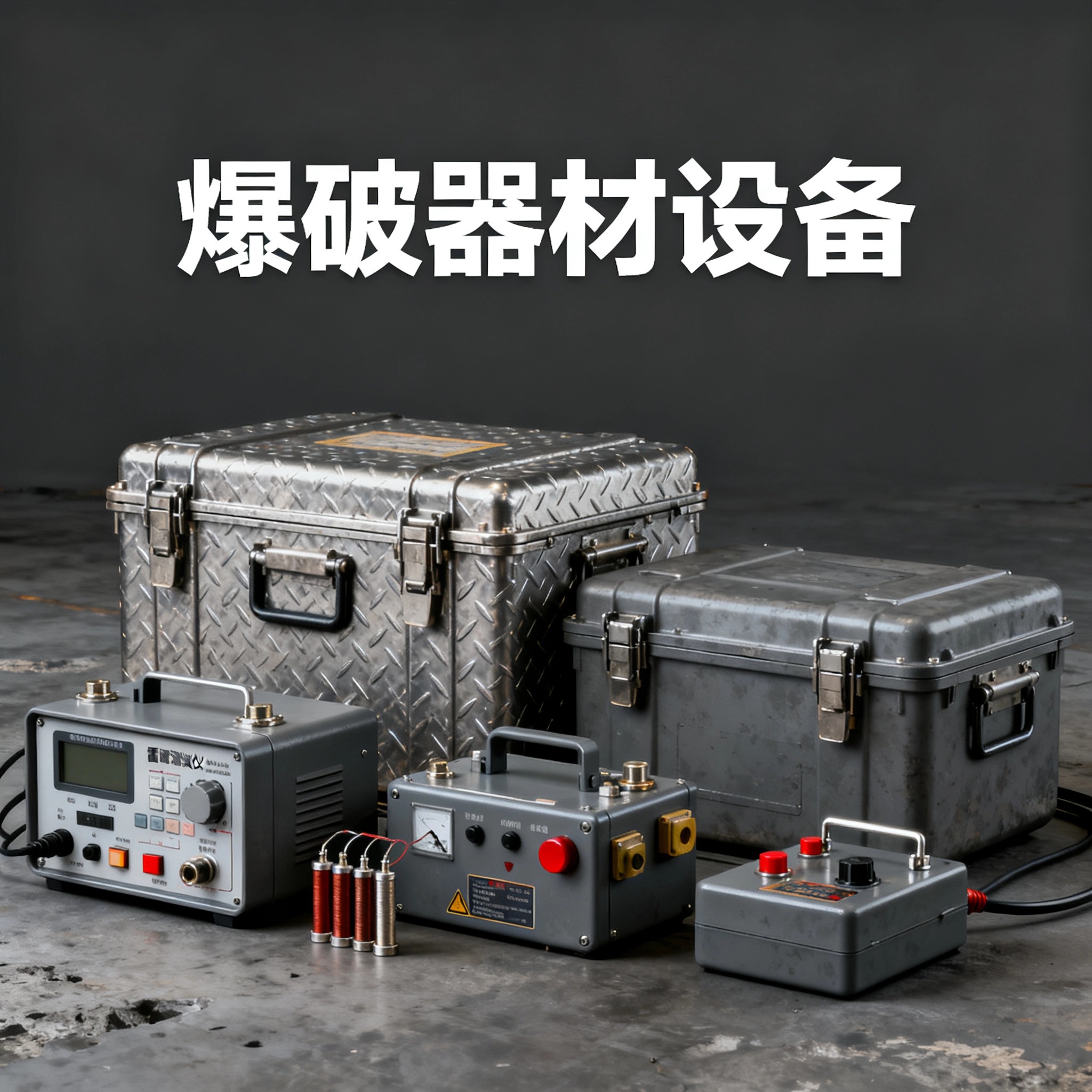 满洲里爆破工程师的“兵器库”：常用器材一册通